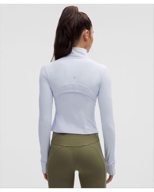 lululemon athletica Gray Define Cropped Jacket