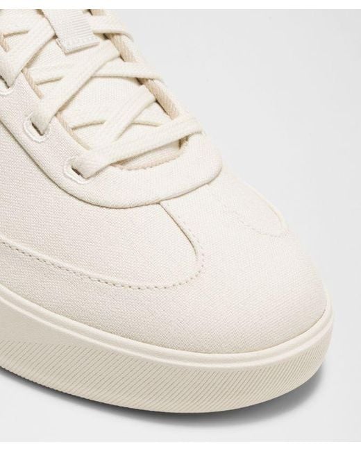 lululemon athletica White Cityverse Cotton Canvas Sneaker for men