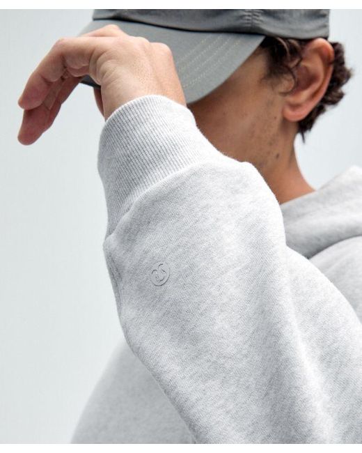 lululemon athletica Gray Steady State Hoodie for men