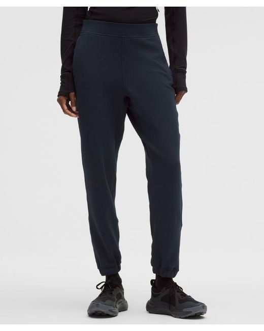 lululemon athletica Blue – Adapted State Thermal High-Rise Joggers – – Size 4