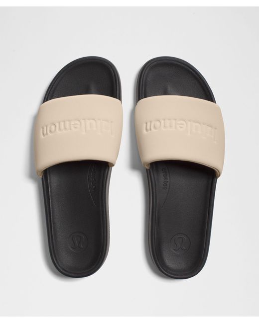 lululemon athletica Metallic – Restfeel Slides Graphic – / – Size 14 for men