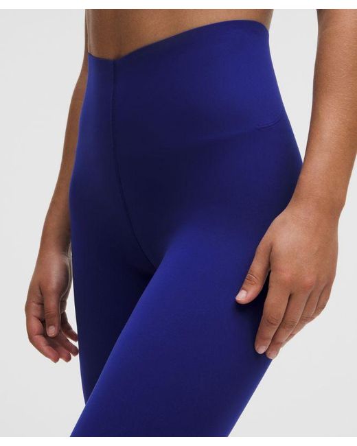 lululemon athletica Blue – Glow Up Super-High-Rise Tight Leggings – 28" – – Size 4