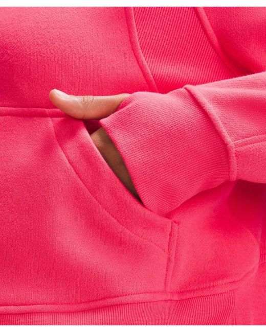 lululemon athletica Pink Scuba Oversized Half-zip Hoodie