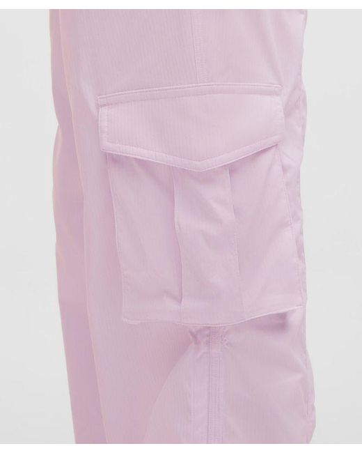 lululemon athletica Pink Dance Studio Relaxed-Fit Mid-Rise Cargo Pant