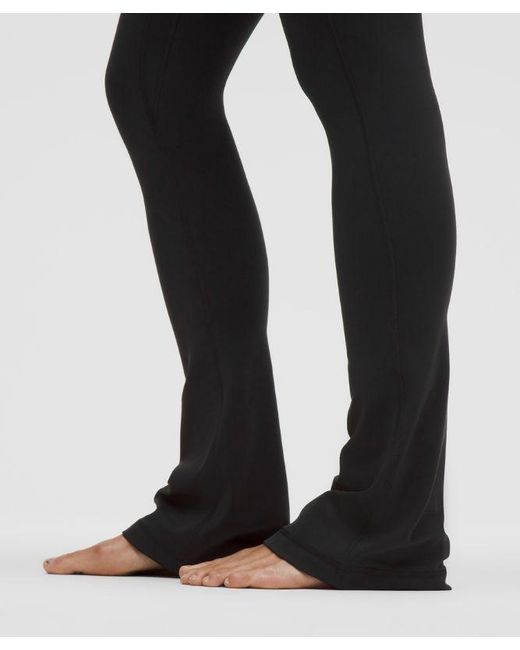 lululemon athletica Black Align High-Rise Mini-Flare Pant