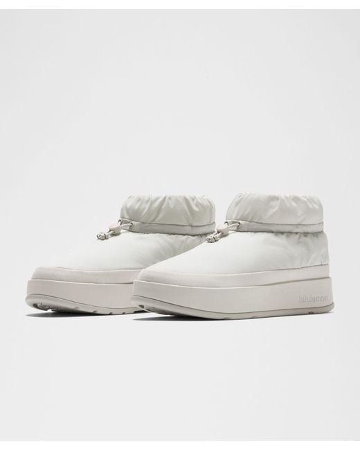 lululemon athletica White Wunder Puff Mini Boot