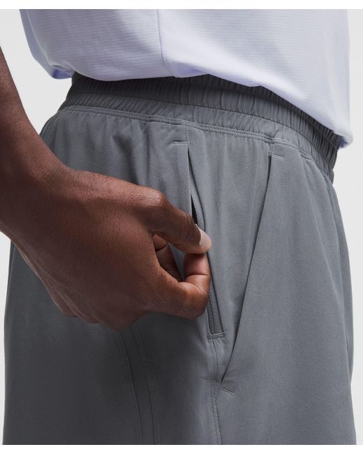 lululemon athletica Blue Pace Breaker Lined Short 5" for men