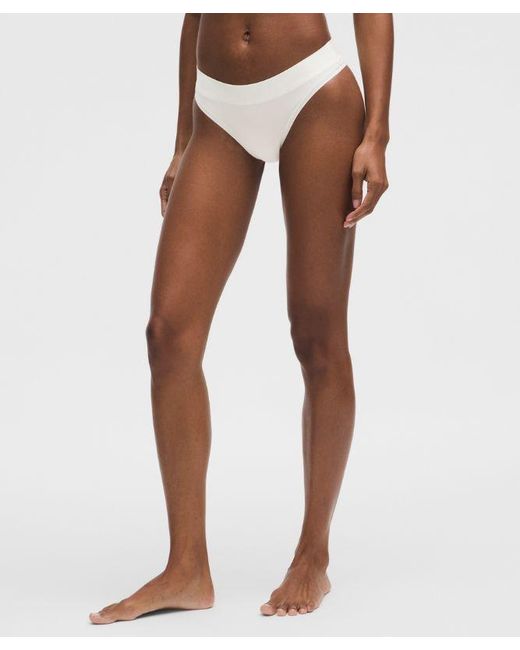 lululemon athletica Blue – Underease Mid-Rise Thong Underwear 5 Pack – – Size Small