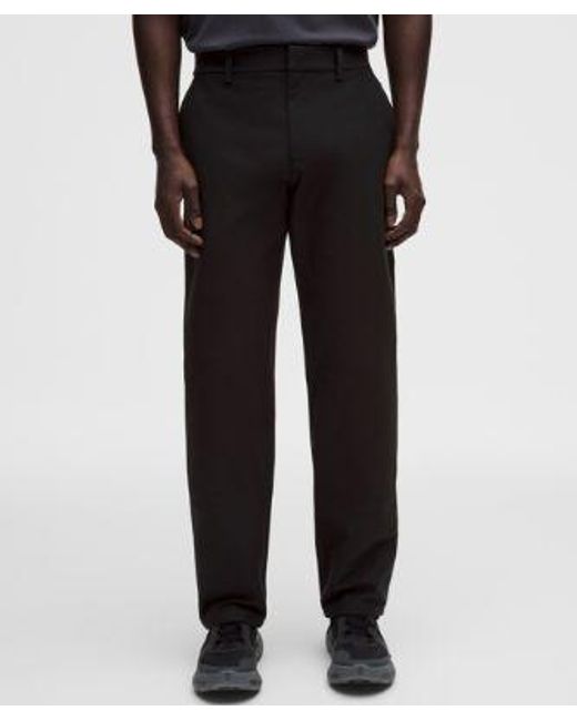 lululemon athletica Black Slacker Classic-Straight Trouser 30L for men