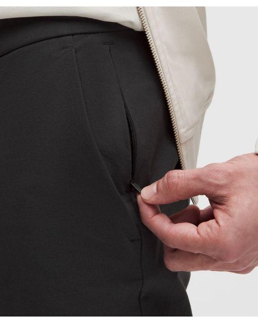 lululemon athletica Black Abc Classic-Fit Trouser 34L for men