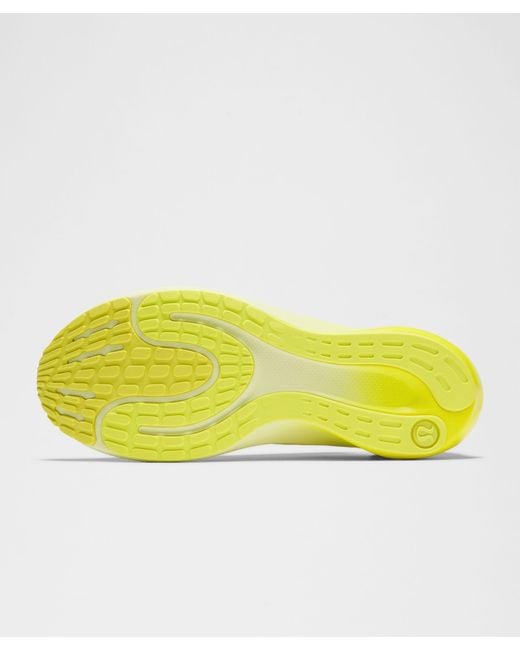 lululemon athletica Yellow Split Shift Running Shoe for men