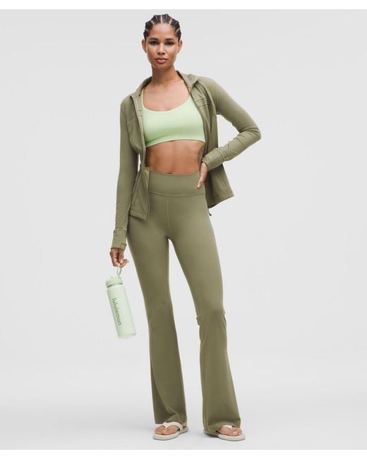 lululemon athletica Green – Groove Nulu High-Rise Flared Pants Regular – – Size 4