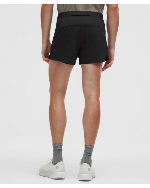 lululemon athletica Natural Mile Maker Ripstop Lined Short 4" for men