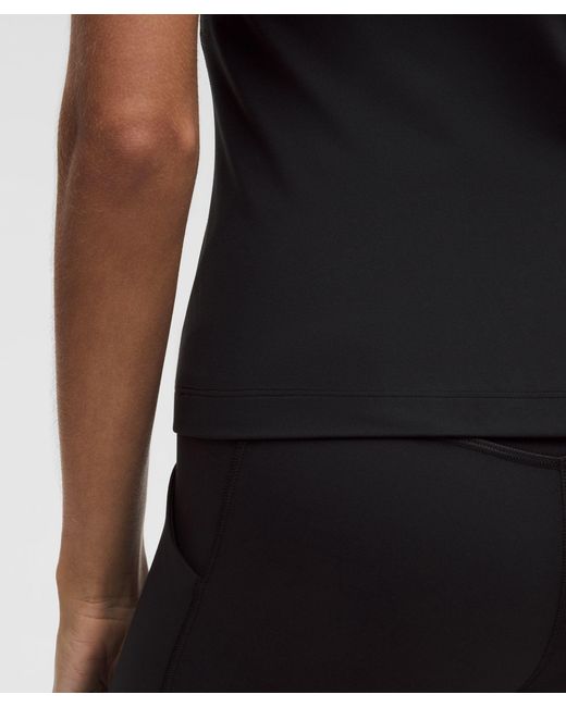 lululemon athletica Black – Align Scoop Waist-Length Tank Top – – Size 4