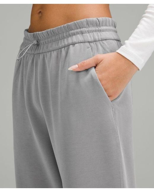 lululemon athletica Gray Softstreme High-rise Pants Regular
