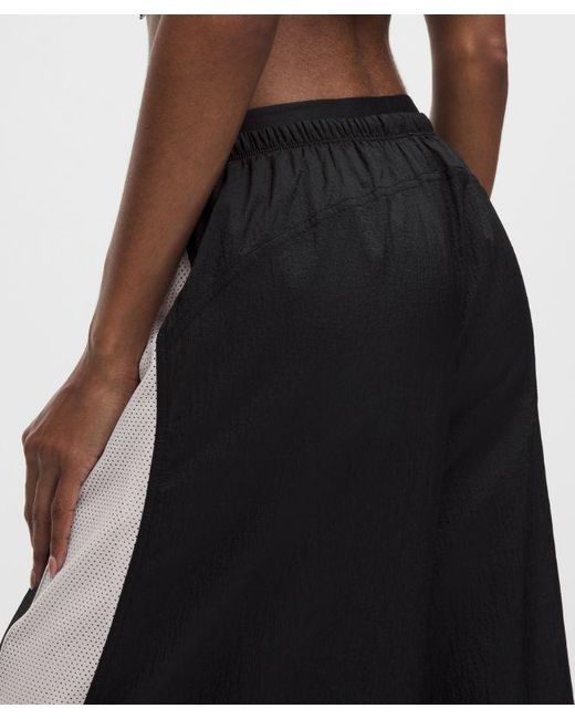 lululemon athletica Black – License To Train Textured Nylon Mid-Rise Pants – – Size Large