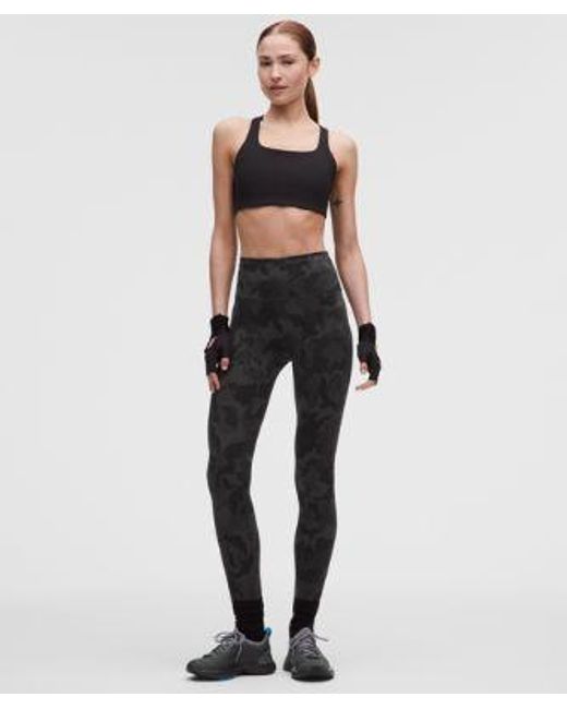 lululemon athletica Multicolor – Wunder Train No Line High-Rise Tight Leggings – 25" – Color Camo/ – Size 4