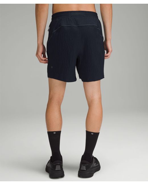 lululemon athletica Blue Pace Breaker Linerless Utility Shorts 7" for men