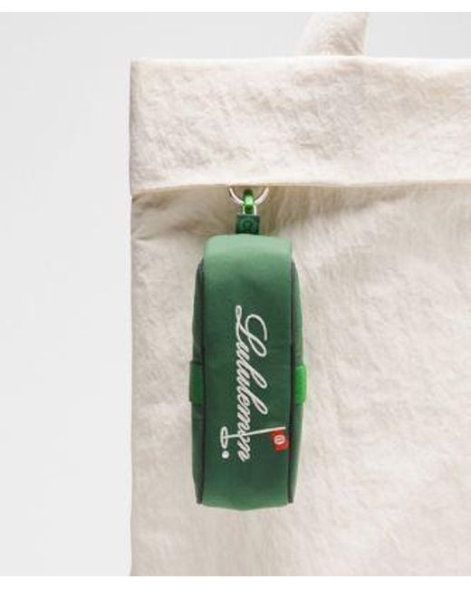 lululemon athletica Green – Clippable Nano Golf Pouch Bag Golf Flag –