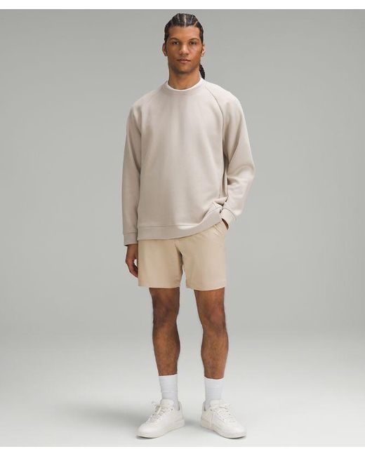 lululemon athletica Natural Abc Classic-fit Shorts Warpstreme - 7" - Color Khaki - Size 28 for men