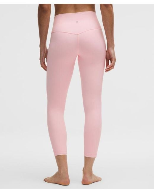 lululemon athletica Pink Align No Line High-Rise Pant 25"