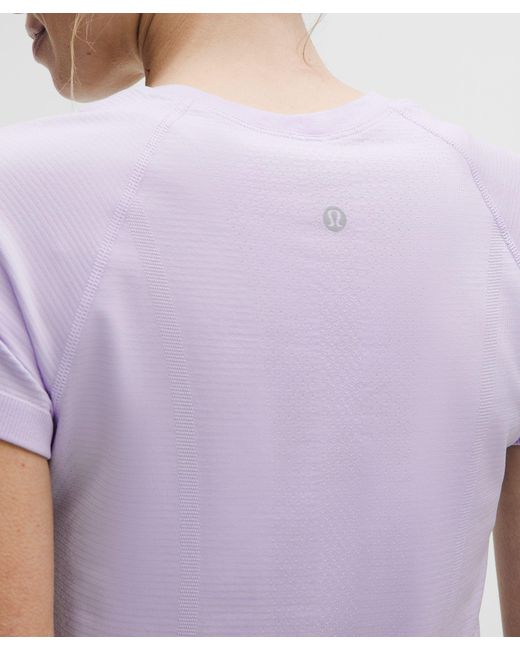lululemon athletica Purple – Swiftly Tech Short-Sleeve Shirt 2.4 Hip Length – /Pastel – Size 4