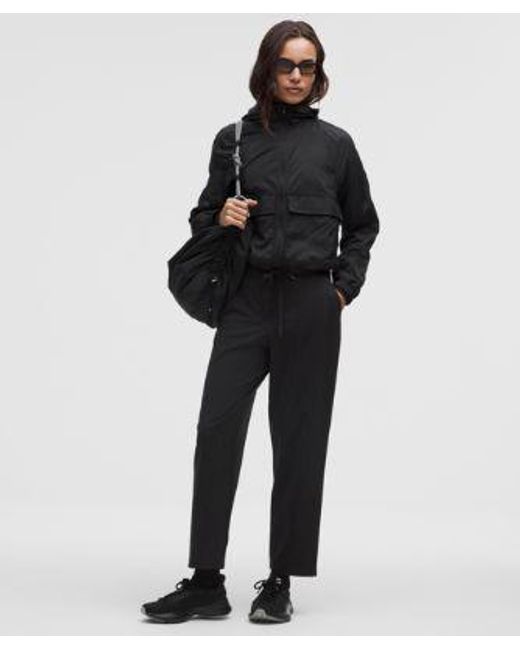 lululemon athletica Black Daydrift High-Rise Tapered Trouser