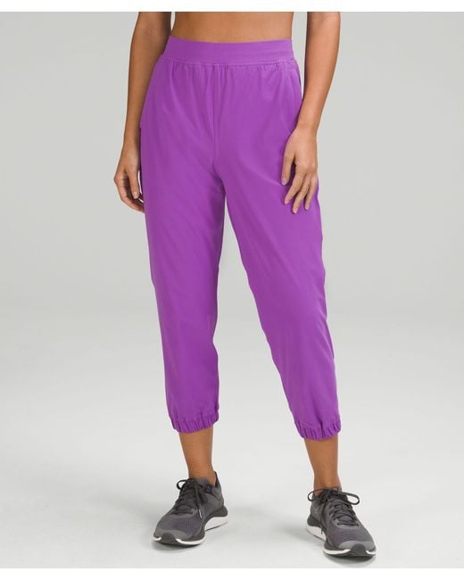 lululemon athletica Adapted State High-rise Joggers Full Length - Color  Purple - Size 0 in Red