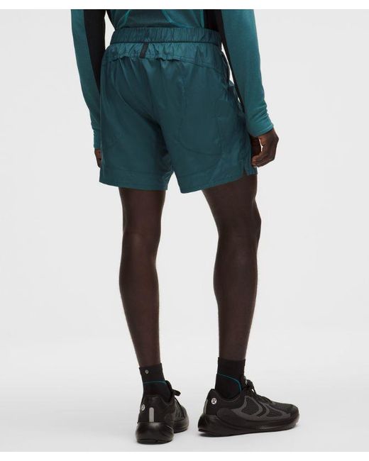 lululemon athletica Blue – Lightweight Glyde Lined Shorts Slnsh Collection – 6" – – Size Large for men