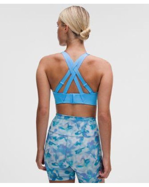 lululemon athletica Blue Energy Bra