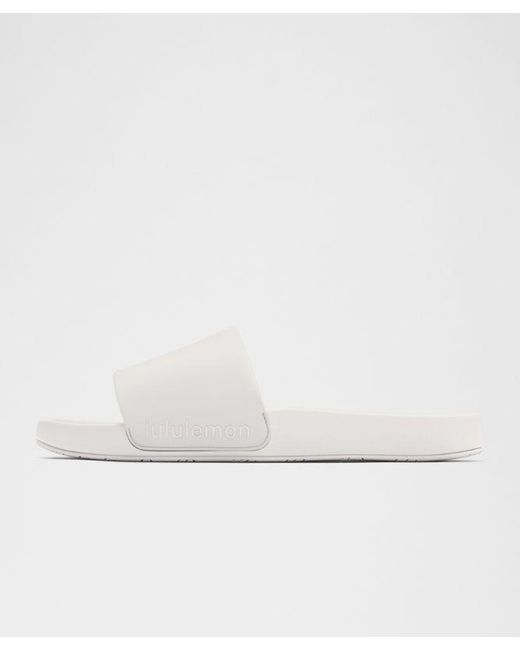 lululemon athletica White Restfeel Slide