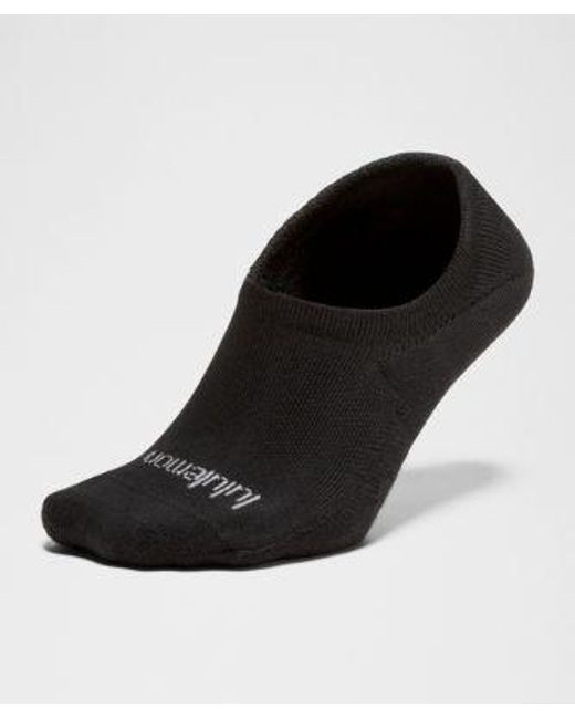 lululemon athletica Black – Daily Essential No-Show Socks 3 Pack – – Size Large
