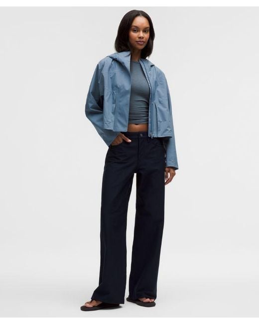 lululemon – Rain Chaser Jacket – – Size 14 in Blue | Lyst UK
