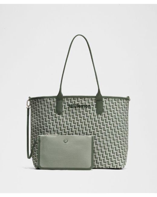 lululemon athletica Gray Classic Knit Tote Bag 18L