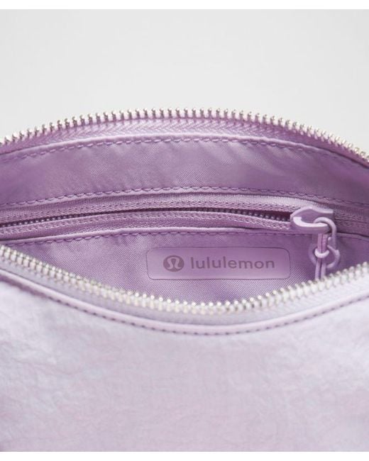 lululemon athletica Purple Ruched Shoulder Bag Mini 1.5L
