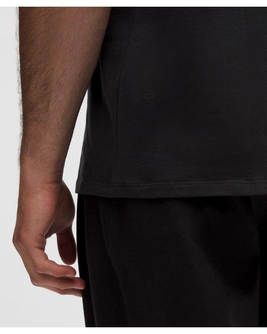 lululemon athletica Black – Organic Classic-Fit T-Shirt 3 Pack – – for men