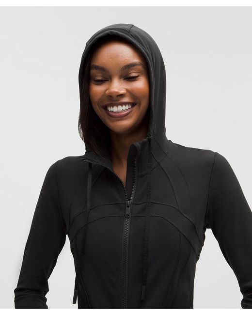 lululemon athletica Black – Define Hooded Jacket Nulu – – Size 4