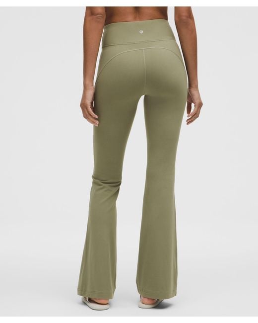 lululemon athletica Green – Groove Nulu High-Rise Flared Pants Regular – – Size 4