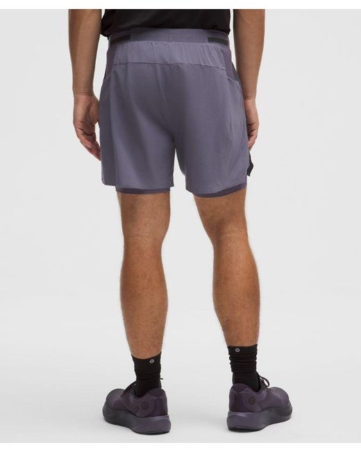 lululemon athletica Multicolor – Fast And Free Lined Running Shorts – 5" – – for men