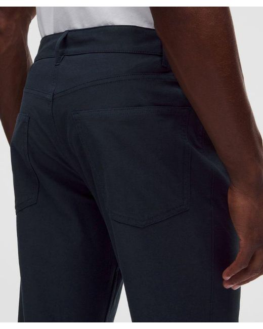 lululemon athletica Blue – Easyfive Classic-Straight Trousers 32L Light – – Size 4 for men