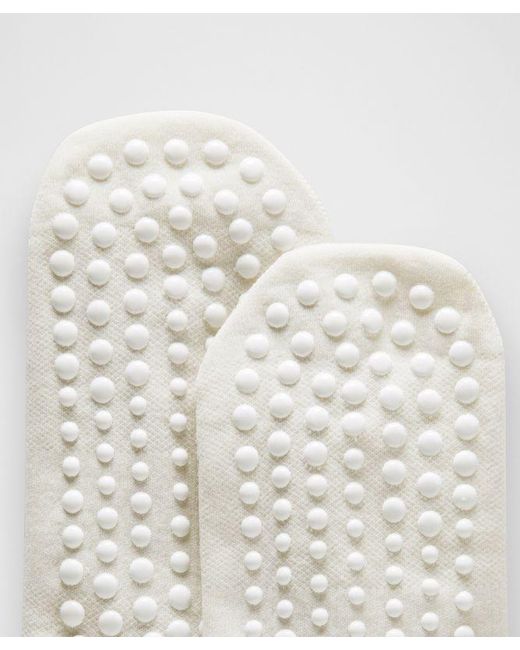 lululemon athletica White Find Your Balance Grip Socks