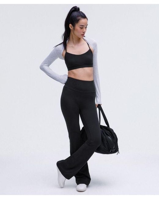 lululemon athletica Black Groove Nulu Super-High-Rise Flared Pant