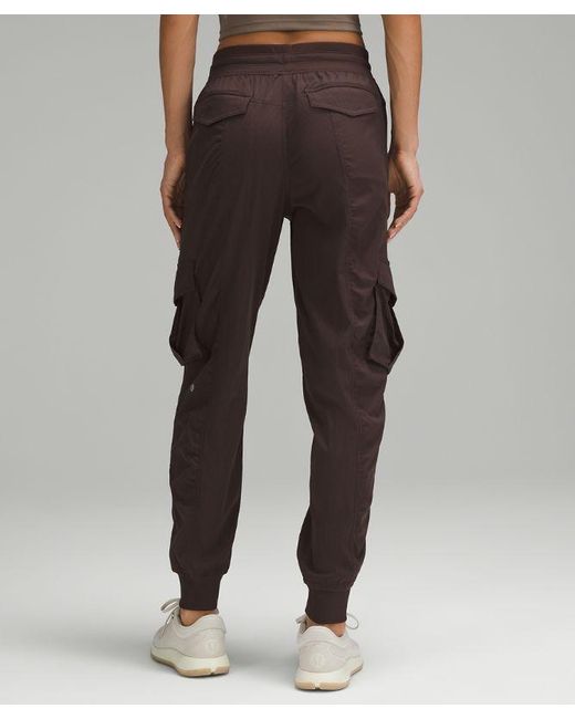 lululemon athletica Dance Studio Relaxed-fit Mid-rise Cargo Joggers - Color Brown - Size L