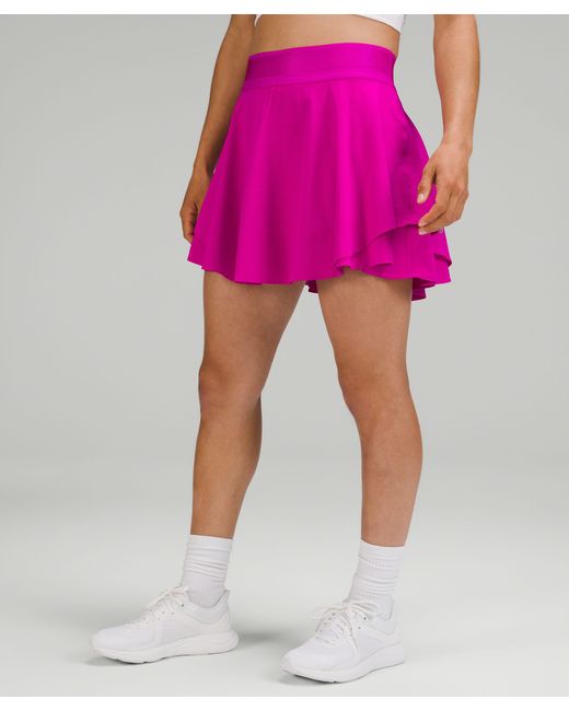 Hot pink lululemon skirt cheap