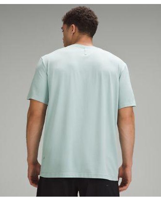 lululemon athletica Blue – License To Train Relaxed Short-Sleeve Shirt – /Pastel – for men