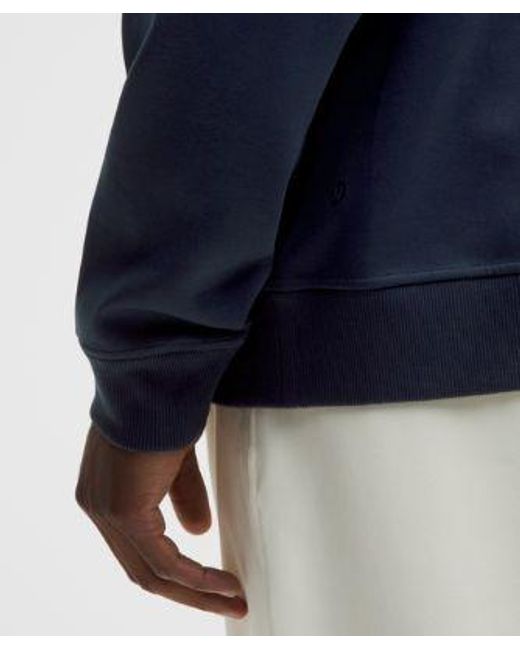 lululemon athletica Blue Grand Standard Long-Sleeve Polo for men
