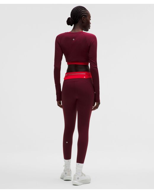 lululemon Fast And Free Running Belt in Red | Lyst display picture 2