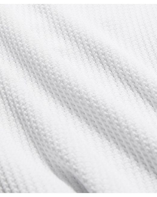 lululemon athletica White – Textured Seamless Polo Shirt – – Size Large for men