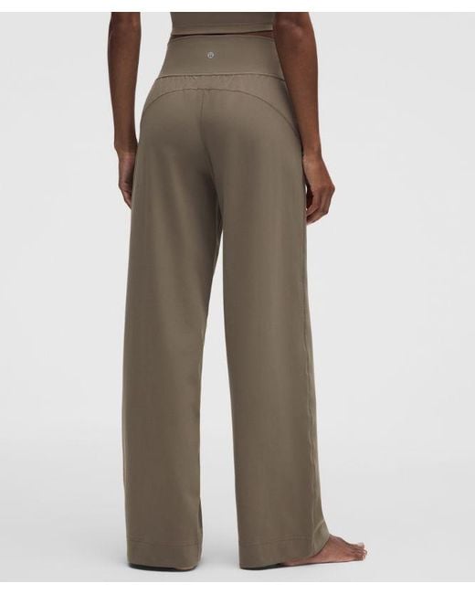 lululemon athletica Natural Groove High-Rise Wide-Leg Pant