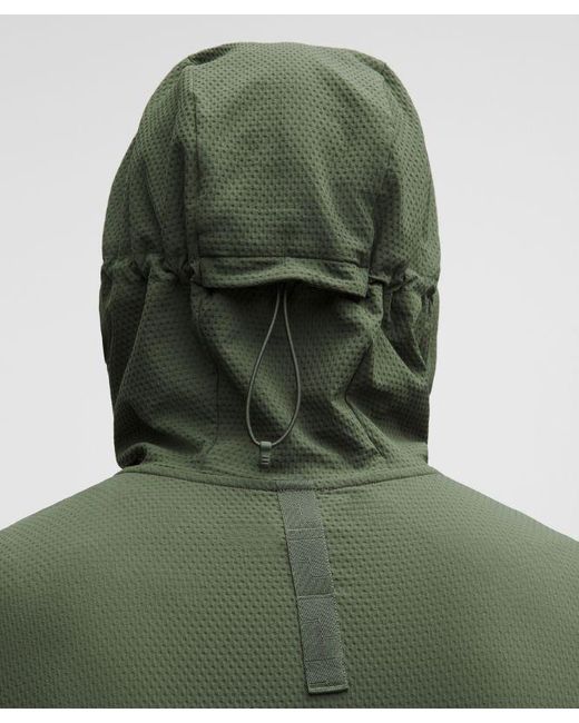 lululemon athletica Green – License To Train Textured Full Zip Jacket – – Size Large for men